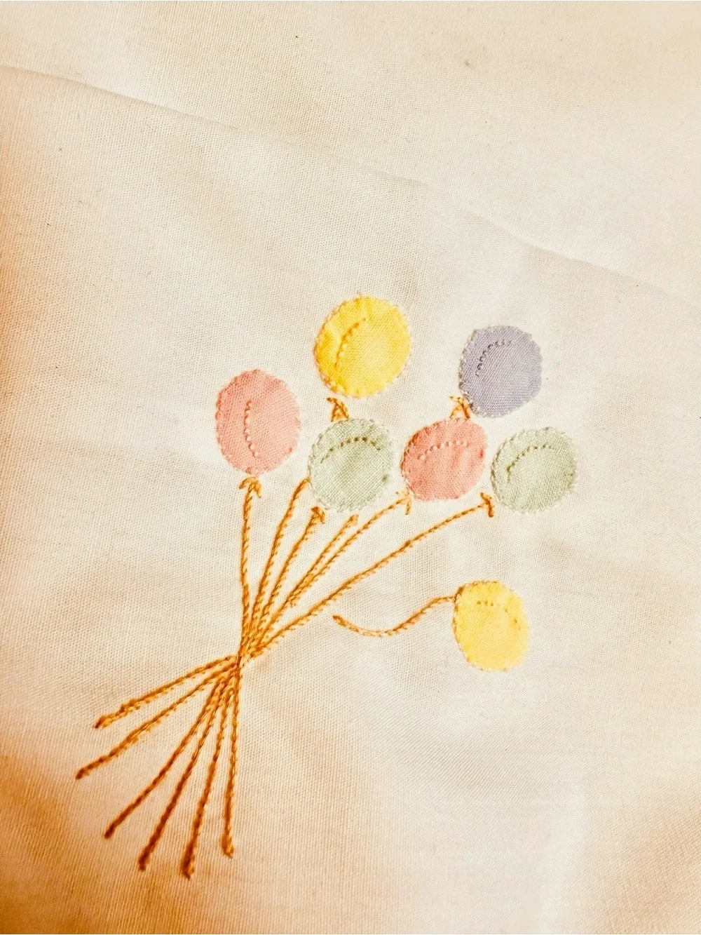 Vintage Apron Pinafore Girls Small Hand Embroidery Dress Cover Handmade 2T/3T